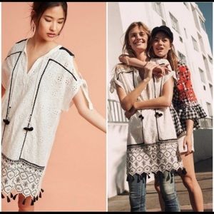 Anthro Hemant & Nandita -Aditya Embroidered Tunic